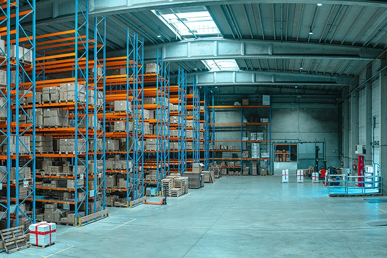 A Warehouse of a Logistics Company